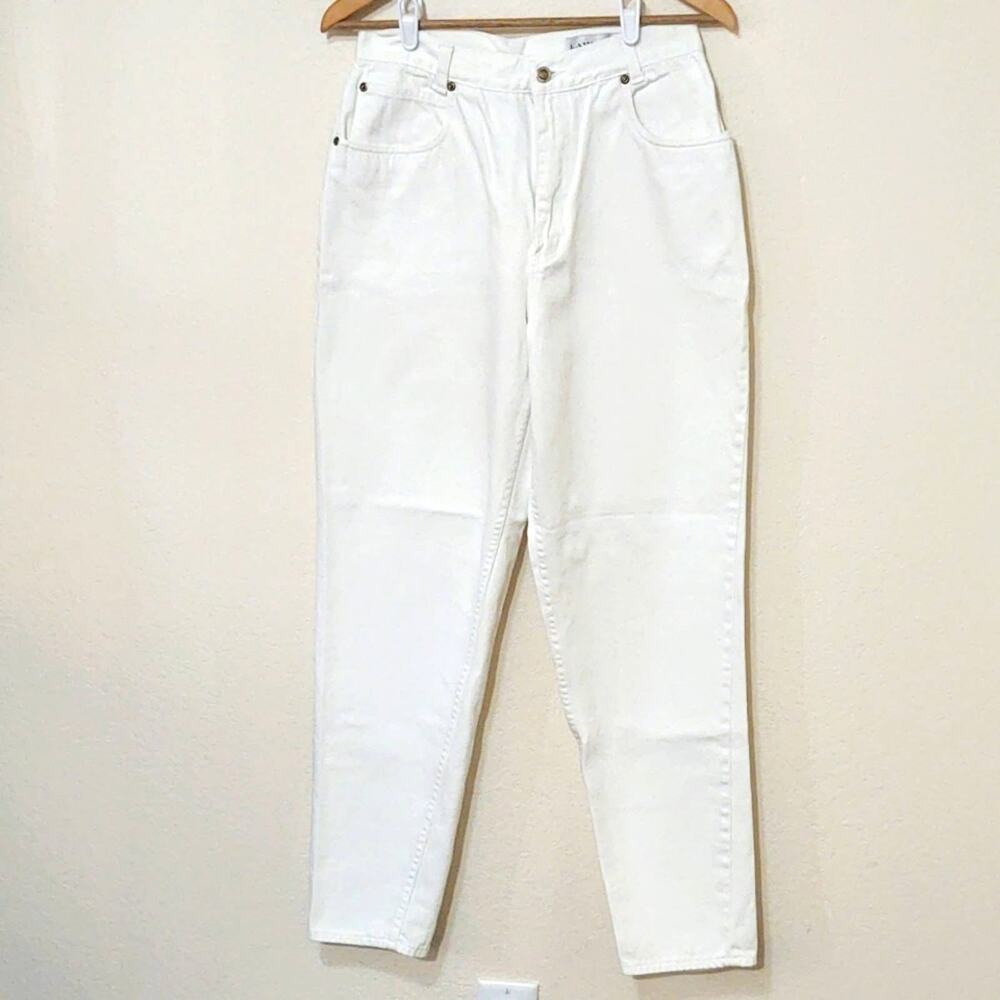 Vintage Lawman high waisted jeans in white